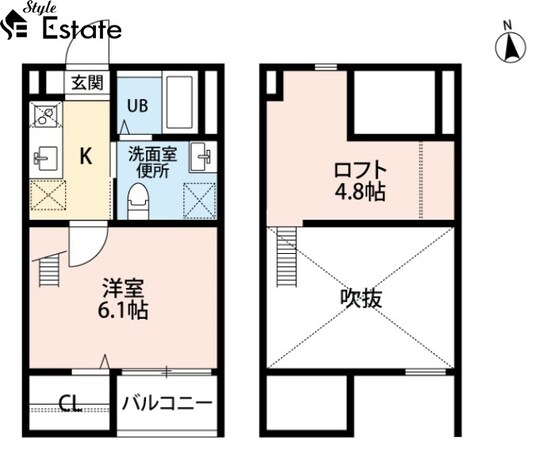 reve野並の物件間取画像